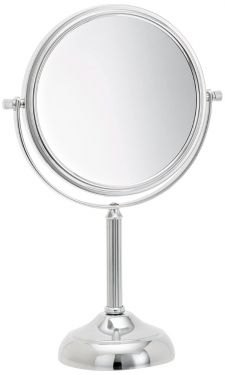 100 % Authentic Jerdon JP916C 6-Inch Vanity Mirror with 5x Magnification, Chrome Finish