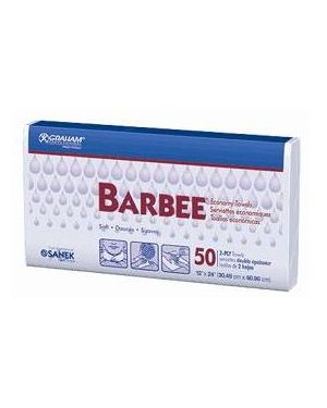 2PLY (12x24") BARBEE ECO. TWLS(10 PACKS OF 50)