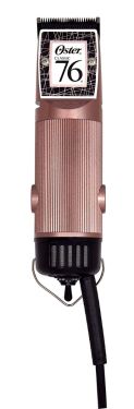 Oster Rose Gold Classic 76 Universal Motor Clipper with Detachable 000 Blade, & 10 Piece Oster Combs Set