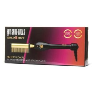 Gold N Hot 24K Professional Styling Comb with Mtr (Multi-Temp Regulator) GH299